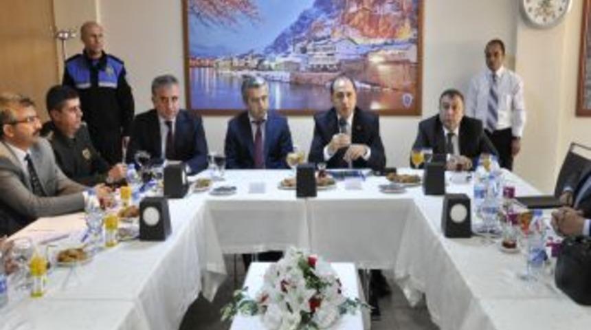 Amasya&rsquo;da Kent G&uuml;venlik Danışma Kurulu Toplantısı Yapıldı