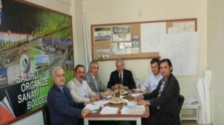 Salihli Osb&rsquo;de Ekim Ayı Toplantısı Yapıldı