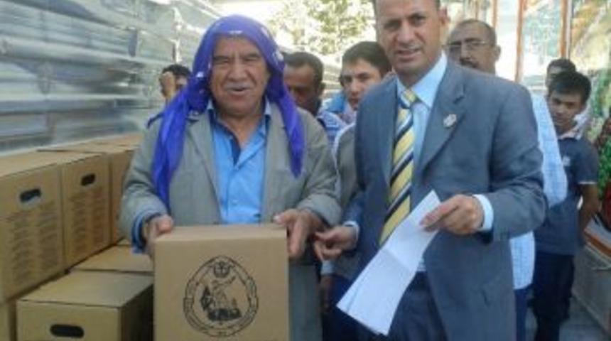 Şanlıurfa&rsquo;da Şehit Aileleri Ve Gazilere Kurban Etleri Ulaştırıldı