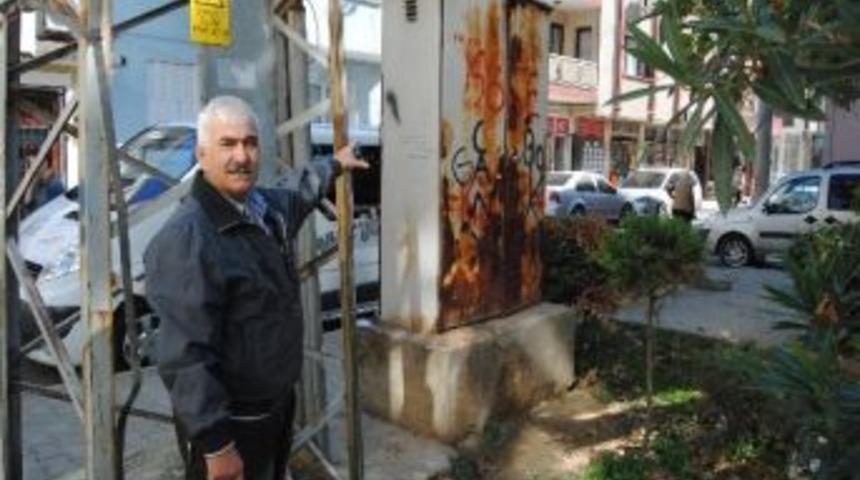 &Ouml;demiş İnceoğlu Sokakta Trafo Krizi