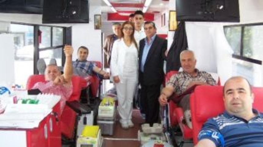 Korkuteli’nde 40 Ünite Kan Bağışı Yapıldı