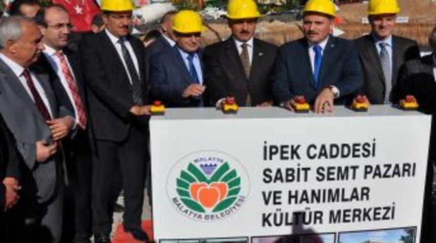 Kültür Merkezi Ve Semt Pazarının Temeli Atıldı