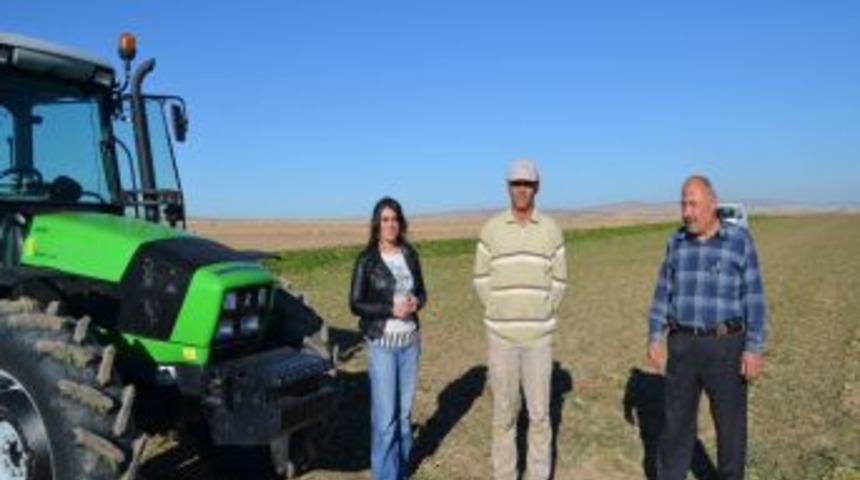 Ziraat Mühendislerinden Çiftçileri Ziyaret