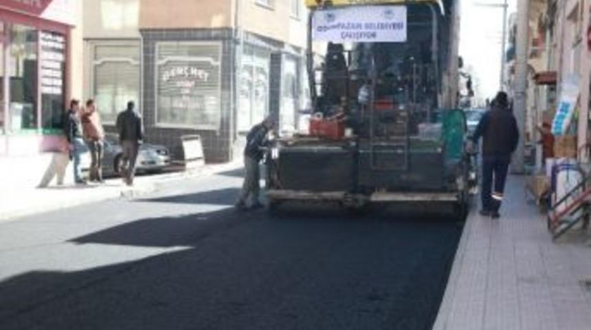 Başkan Sakallı Üst Yapı Çalışmalarını İnceledi