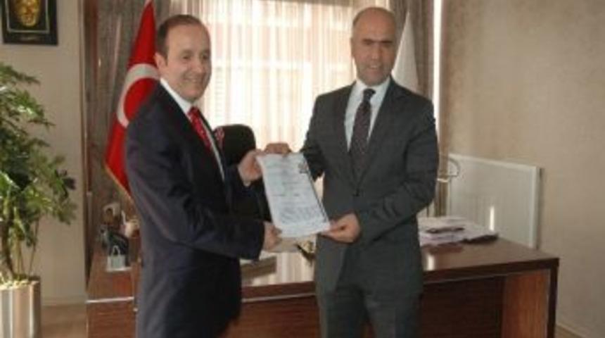 K&uuml;&ccedil;&uuml;kler, B&uuml;y&uuml;kşehir Belediye Başkanlığı`na Resmen Başvuruda Bulundu