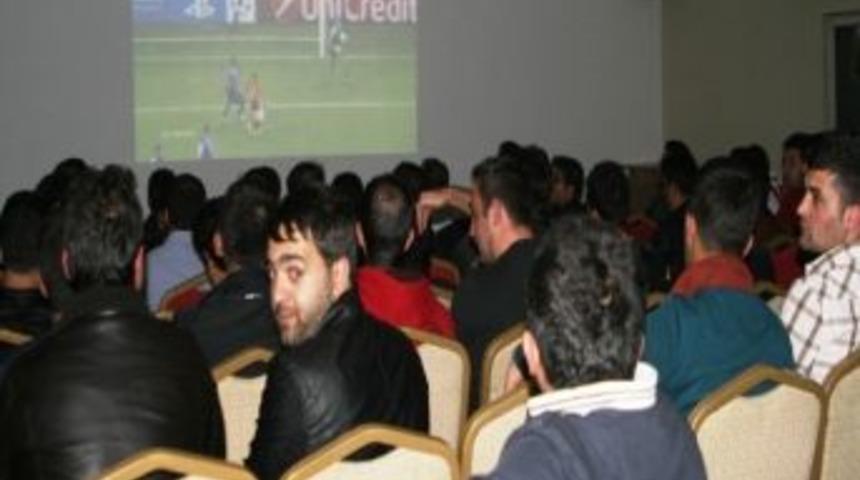 Van’da Şampiyonlar Ligi Heyecanı