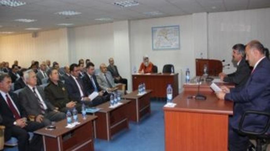 İl İdare Şube Başkanları Toplantısı Yapıldı