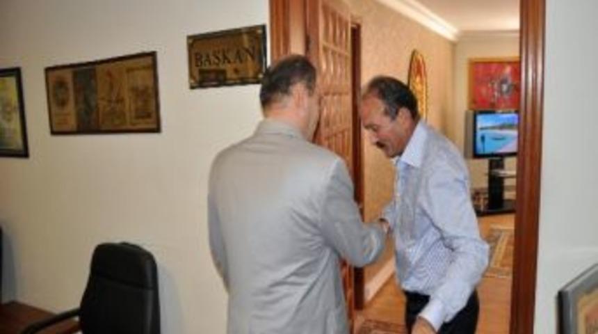 Seydikemer Kaymakamı K&ouml;ken'den Başkan Saatcı&rsquo;ya Ziyaret