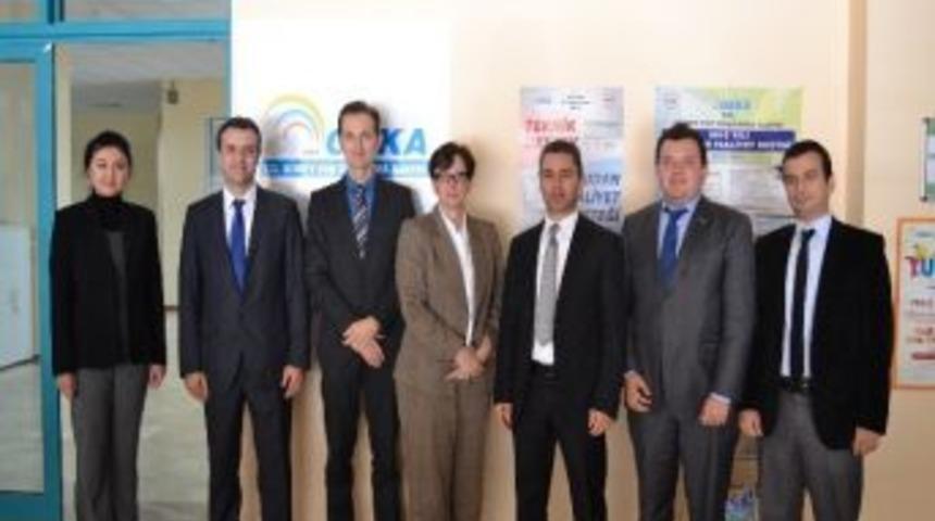 Almanya Kalkınma Ajansı Heyeti Geka&rsquo;yı Ziyaret Etti