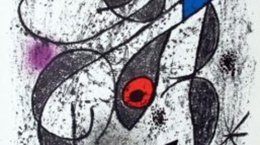 Joan Mıro&rsquo;nun Eserleri Yarın Sergilenecek
