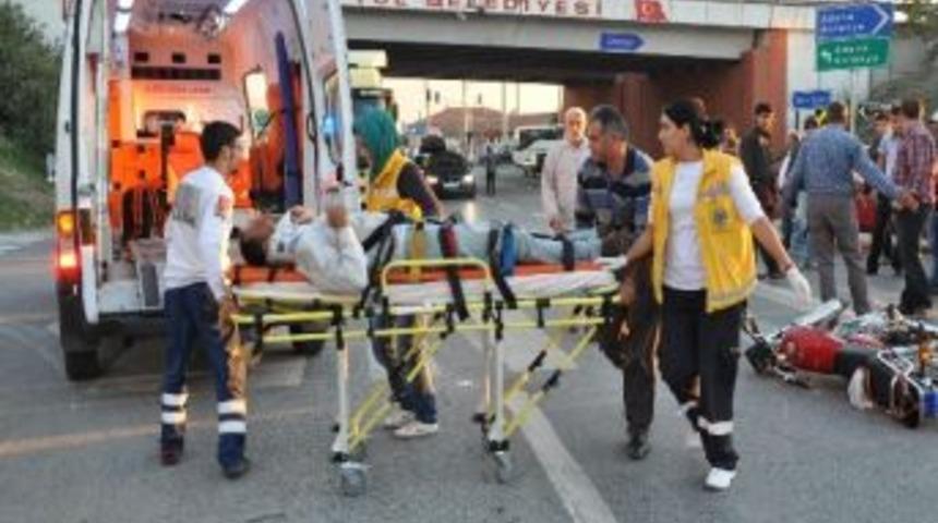 D&ouml;rtyol'da Trafik Kazası: 1 Yaralı