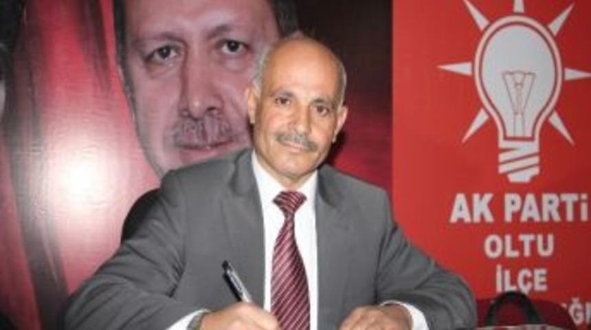 Kuddusi Aykut, Oltu Belediye Başkanlığı İ&ccedil;in Aday Adaylığı Başvurusunda Bulundu