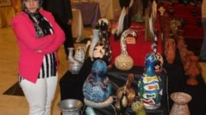 Halfetililer &lsquo;el Sanatları&rsquo; Sergisi A&ccedil;ıldı