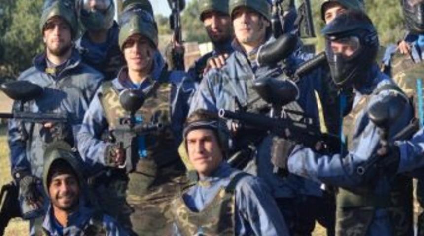 Adana Demirspor'da Futbolcular, Derbi &Ouml;ncesi &lsquo;paintball&rsquo; İle Stress Attılar