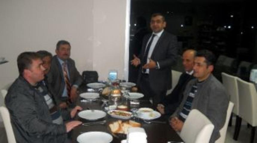 Gerede’den Merkeze Atanan Müdüre Veda Yemeği