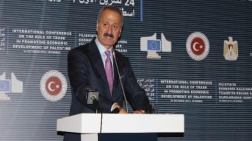 Bakan &Ccedil;ağlayan: &ldquo;filistin Ekonomisinin Gelişmesi İ&ccedil;in Ticaret &Ouml;n&uuml;ndeki Engellerin Kaldırılması Olmazsa Olmazdır&rdquo;