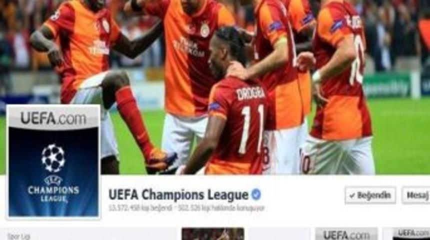 Uefa, Facebook Sayfasını Galatasaray İle S&uuml;sledi