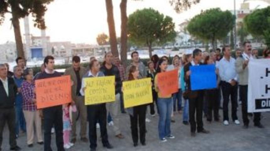 Odt&uuml;'ye Destek Eylemine Tepki