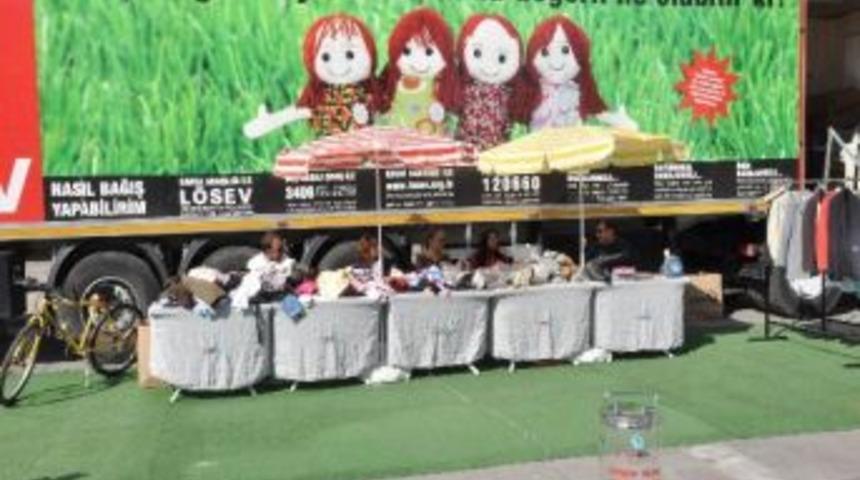 L&ouml;sev'in İyilik Tır'ı Kırıkkale&rsquo;de