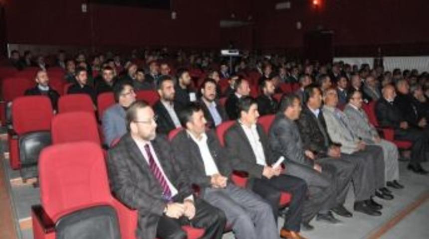 Sorgun’da İmamlar Ve Muhtarlara “afet Zararlarını Azaltma Semineri” Verildi
