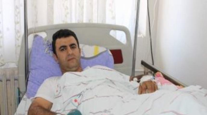 Siirt’te Başarılı Bir Ameliyatla Kesilen Bacak Yerine Dikildi