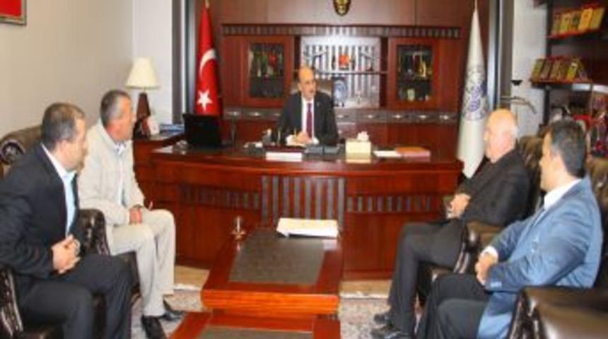 Pilot Murat Ağca, Başkan Selmanoğlu'nu Ziyaret Etti