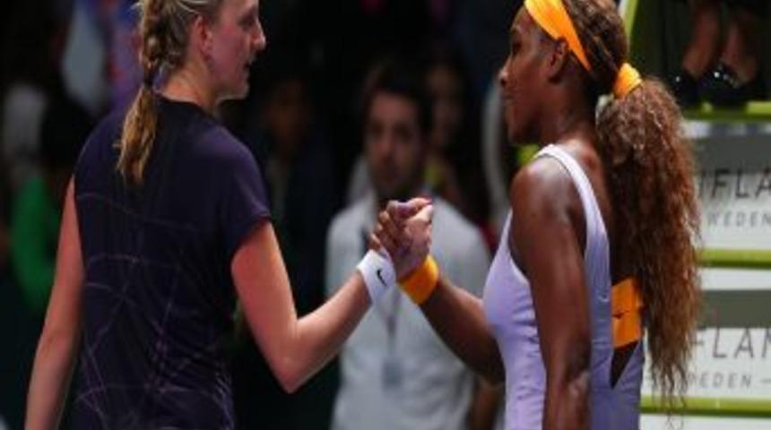 &Ccedil;ek Petra Kvitova'yı 2-0 Yenen Serena Williams Yarı Finalde