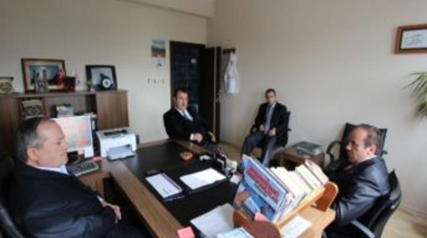 M&uuml;ft&uuml; B&uuml;y&uuml;k&rsquo;ten Tyb Şube Başkanı İspirli&rsquo;ye Ziyaret