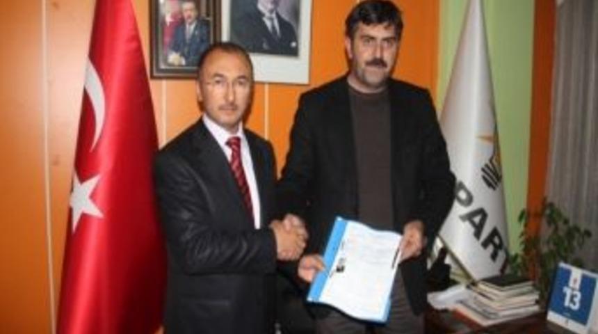 Başkan K&ouml;ksoy, Ak Parti'den Aday Adaylığını Resmen A&ccedil;ıkladı