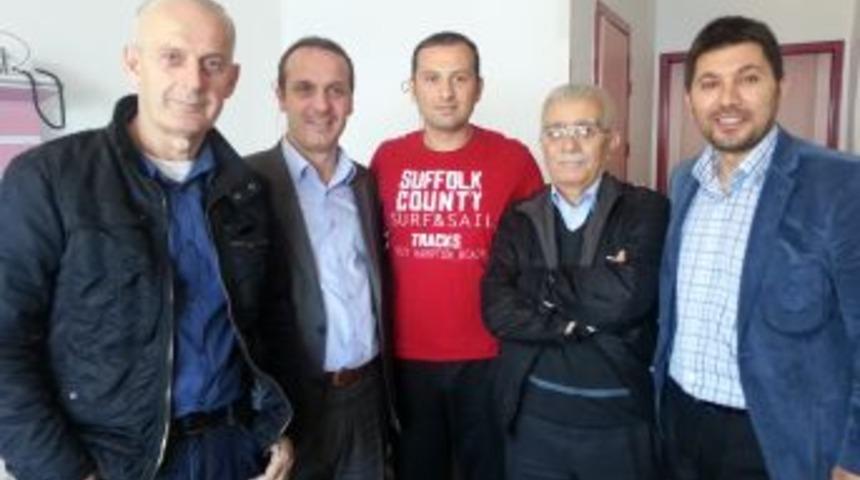 Tedavi g&ouml;ren Aksoy&rsquo;a, KGD&rsquo;den &lsquo;ge&ccedil;miş olsun&rsquo; ziyareti