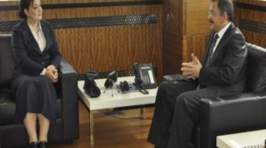 Sgk Kurum Başkanı Yadigar G&ouml;kalp B&uuml;y&uuml;kşehir Belediyesini Ziyaret Etti