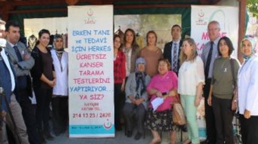 Muğla&rsquo;da Kanser Bilin&ccedil;lendirme &Ccedil;alışmaları