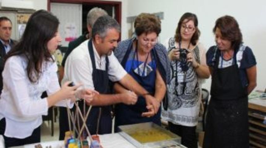 Yabancı &Ouml;ğretmenler A&uuml; G&uuml;zel Sanatlar Fak&uuml;ltesi&rsquo;ni Ziyaret Etti