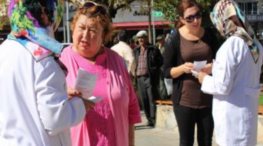 Muğla'da Kanser Bilin&ccedil;lendirme &Ccedil;alışmaları Devam Ediyor