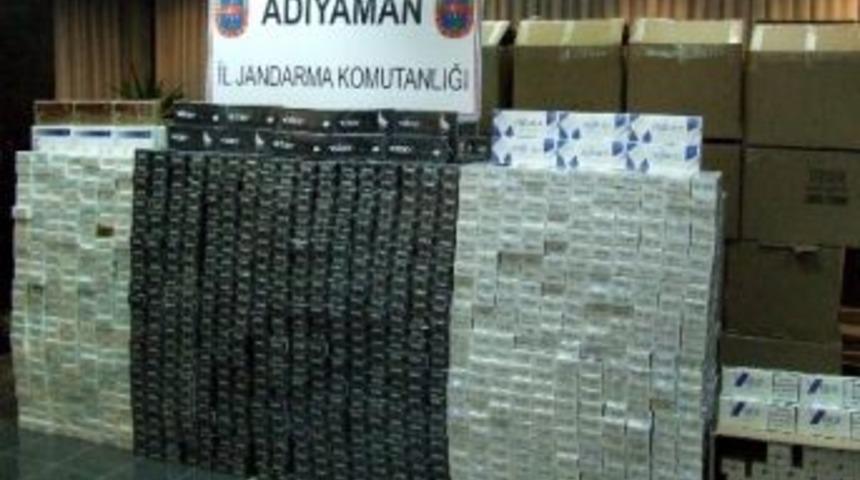 Jandarmadan Kaçak Sigara Operasyonu