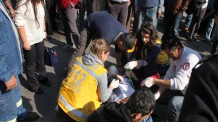 Motorsiklet Kazası: 1 Yaralı