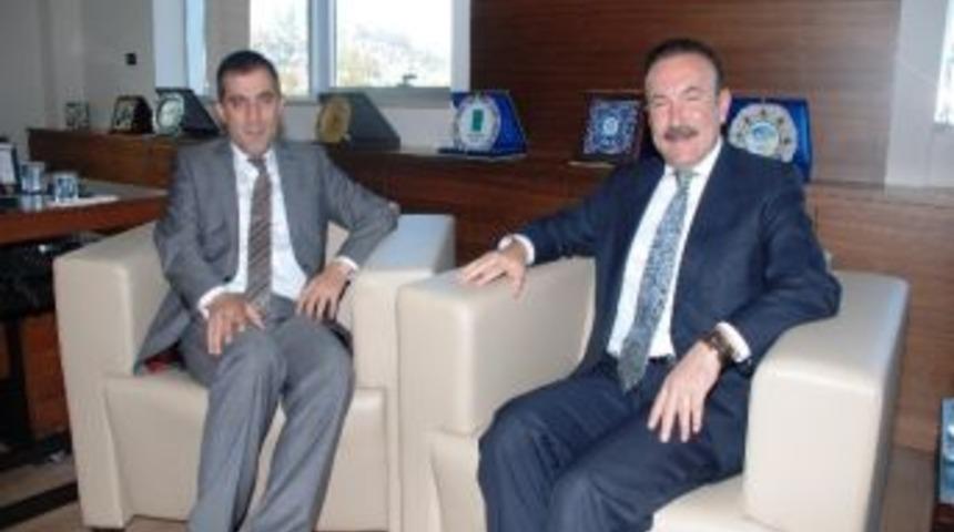 Doğan&rsquo;dan &Ouml;zdağ&rsquo;a Hayırlı Olsun Ziyareti