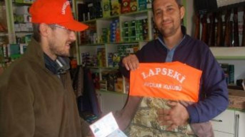 Lapsekili Avcılar Kayıt Altına Alınıyor