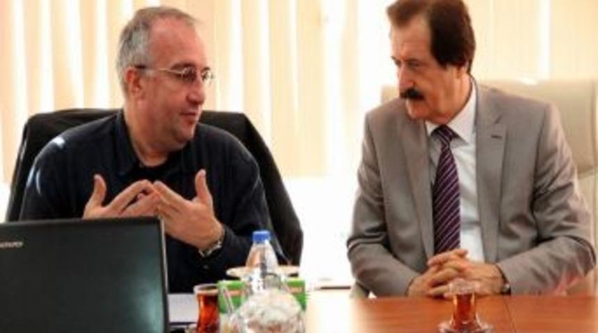 Makedonya Bilim Ve Teknoloji &Uuml;niversitesi İle C&uuml; Arasında İşbirliği Protokol&uuml; Toplantısı Ger&ccedil;ekleştirildi