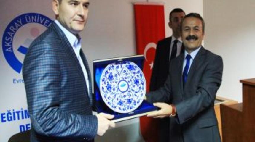 Süleyman Soylu, Aksaray Üniversitesi’nde Değişen Dünyayı Anlattı