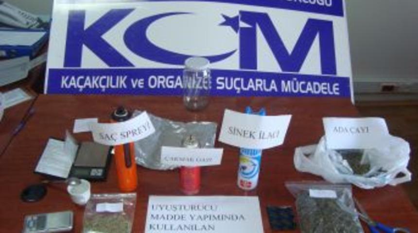 Sinek Ilacı, Sa&ccedil; Spreyi, &Ccedil;akmak Gazından Uyuşturucu Yaptılar