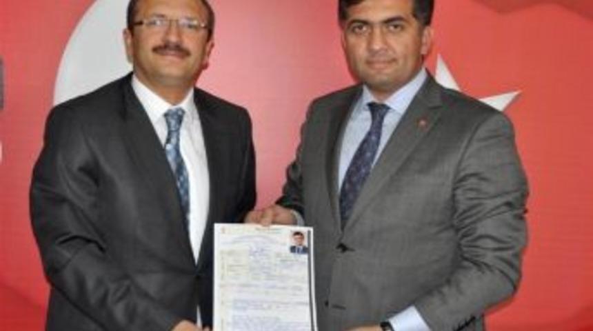 Başkan Kalaycı, Aday Adaylık Başvurusunu Yaptı