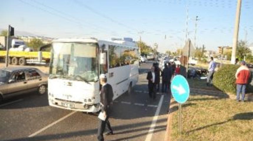Nazilli&rsquo;de Trafik Kazası; 1 Yaralı