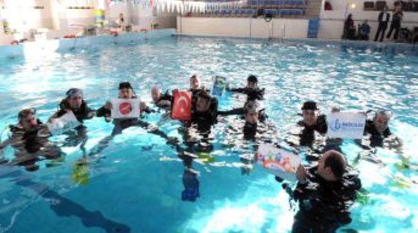 Engelli Sporcular Suya Daldı