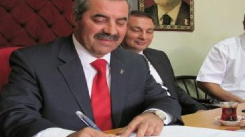Ak Parti Araban İl&ccedil;e Başkanı &Ouml;meroğlu G&ouml;revinden İstifa Etti