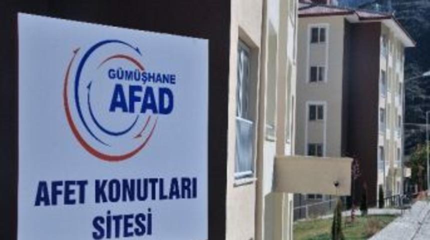 Gümüşhane’de Afetzedeler Konut Kuralarını Çekti