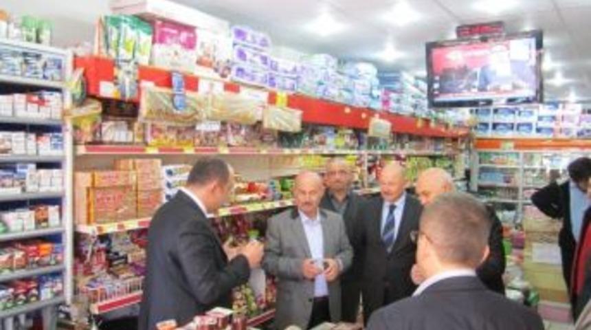 Kahveci, Eflani Esnafını Gezdi