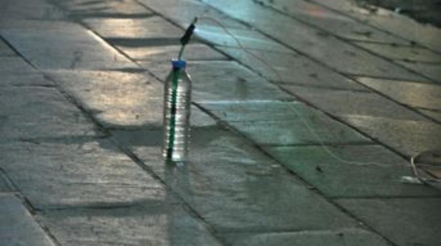 Unutulan Bebek Arabası F&uuml;nye Ile Patlatıldı