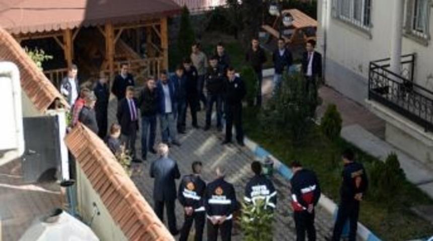 Tosya İl&ccedil;e Emniyet M&uuml;d&uuml;rl&uuml;ğ&uuml;nde Yangın Tatbikatı