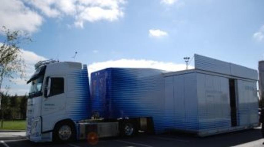 Siemens Tır&rsquo;ı &Ccedil;erkezk&ouml;y&rsquo;e Geldi